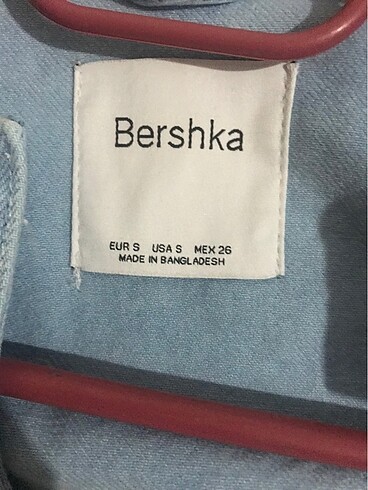 s Beden Bershka mavi kot ceket