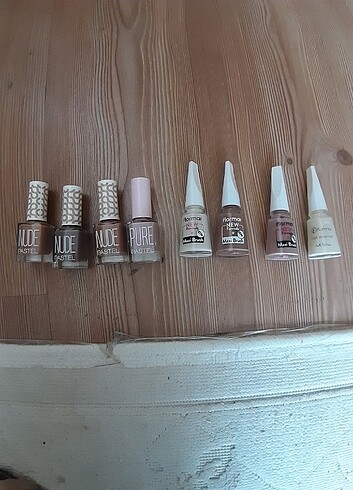 Flormar ve pastel marka ojeler