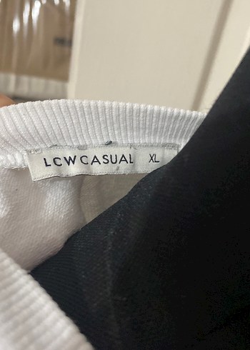 Beyaz Uzun Kollu Pamuklu Sweatshirt - Görsel 4