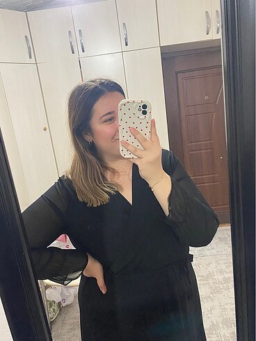 Siyah elbise - Görsel 5