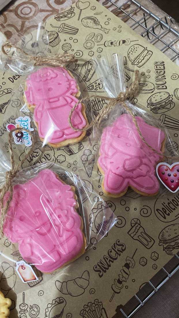 Hello Kitty kurabiye - Görsel 4