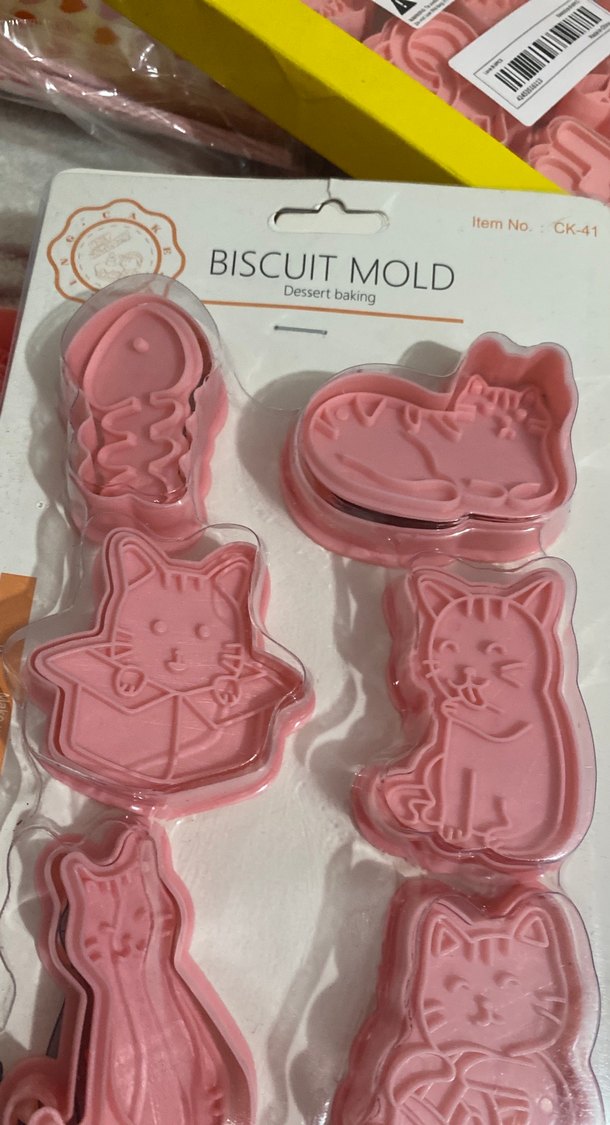 Pembe Kurabiye Kalıbı Seti - Görsel 2