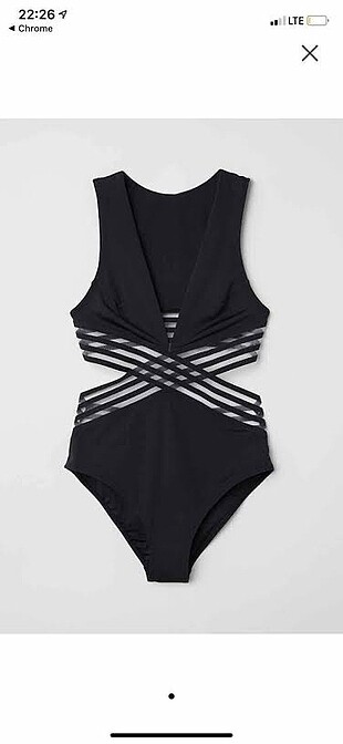 H&M Oyuklu mayo