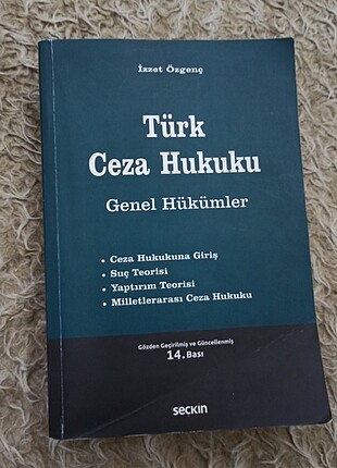 Ceza hukuku genel hükümler