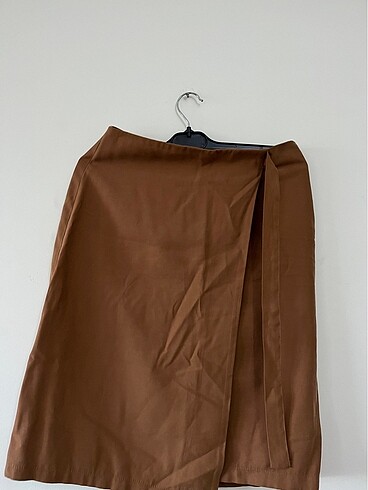 Koton yandan bağlamalı etek - Görsel 4