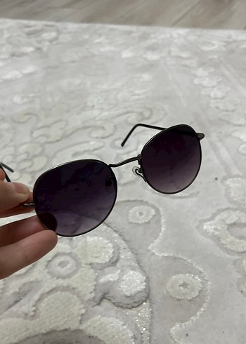 Vintage yuvarlak güneş gözlüğü - Görsel 2