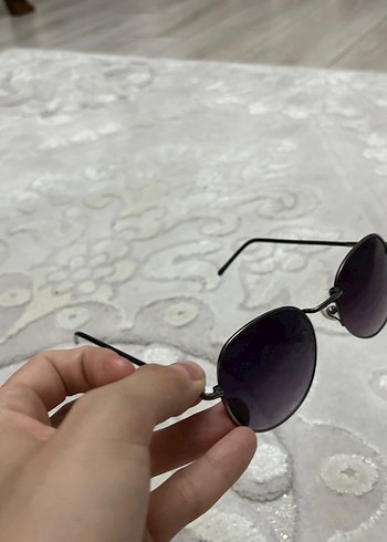 Vintage yuvarlak güneş gözlüğü - Görsel 4