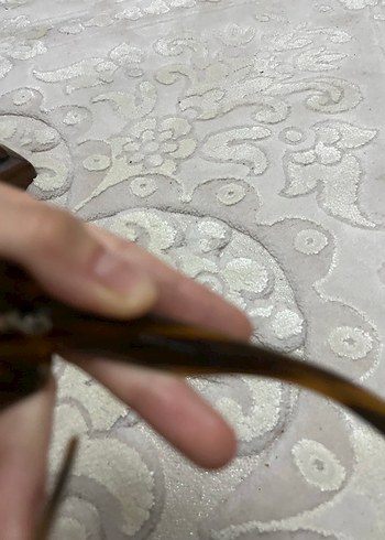 Bej Kadın Gözlüğü, vintage Tokalı, Modern Tasarım - Görsel 4