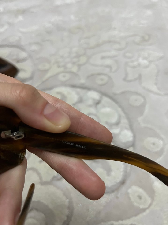 Bej Kadın Gözlüğü, vintage Tokalı, Modern Tasarım - Görsel 2