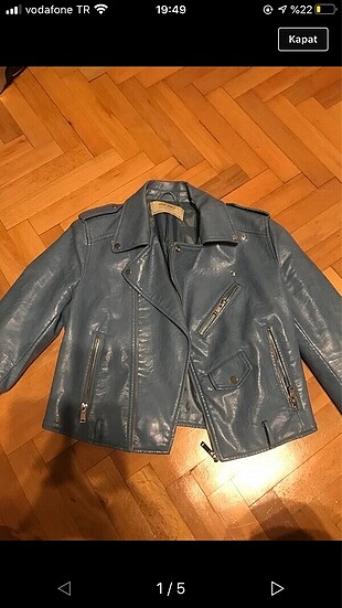 Zara deri ceket