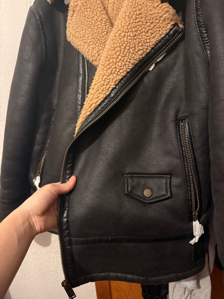 Zara biker mont - Görsel 5