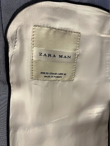 50 Beden Zara men ceket