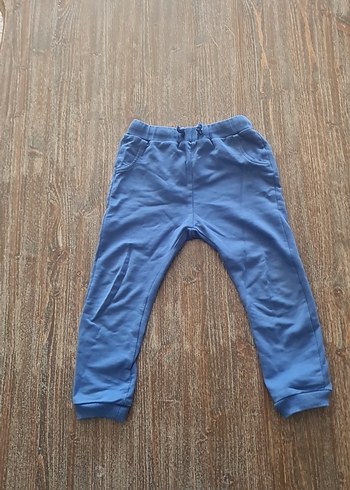 Erkek Çocuk Mavi Bol Kesim Kot Pantolon
