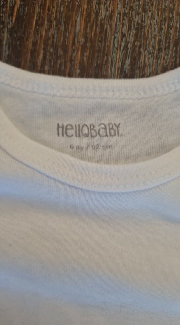 Beyaz Uzun Kollu Bebek Kız Body - Görsel 2