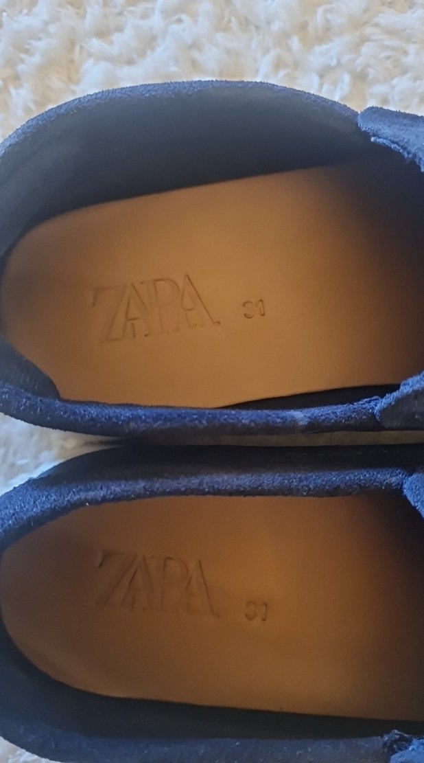 lacivert Süet Erkek Çocuk Loafer Ayakkabı - Görsel 5