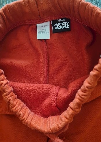 Çocuk Kırmızı Baskılı Eşofman Altı - Görsel 3