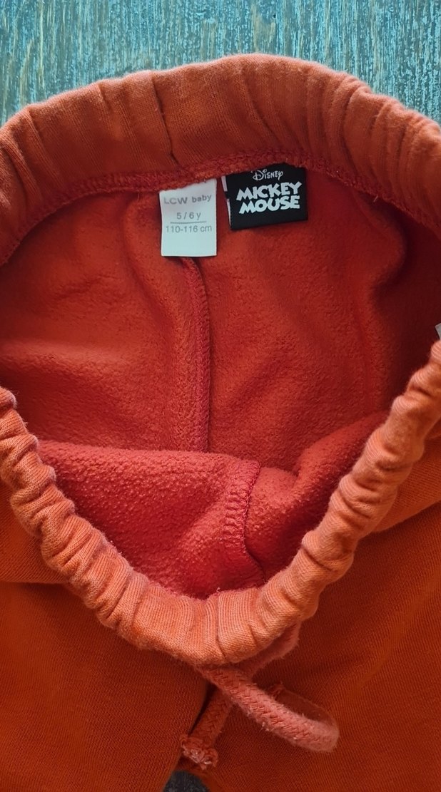 Çocuk Kırmızı Baskılı Eşofman Altı - Görsel 3