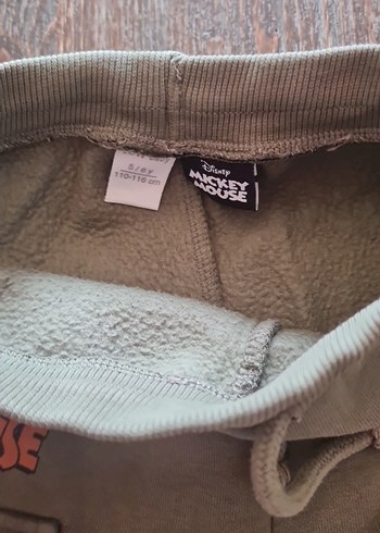 Gri Mickey Mouse Baskılı Erkek Eşofman Altı - Görsel 4