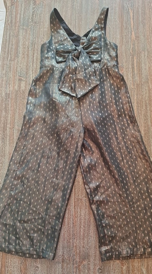 Gri Uzun Kollu Pilili  Tulum - Görsel 2