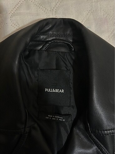 Pull and Bear Deri Ceket