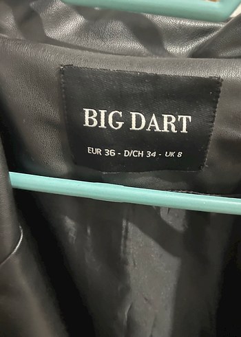 Uzun deri ceket - Görsel 5