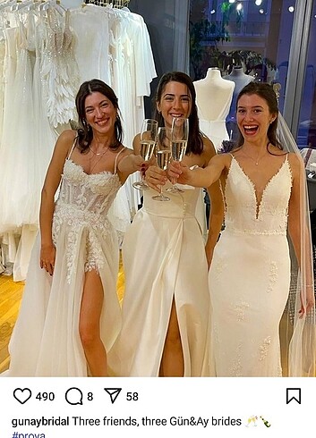 GÜN&AY GELİNLİK Nikah Elbisesi - Görsel 11