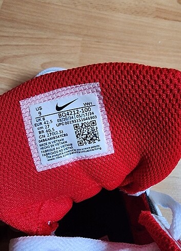 42.5 Beden beyaz Renk NIKE Flight Legacy