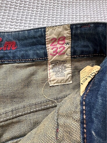 28 Beden mavi Renk Catch Vintage Denim Jean