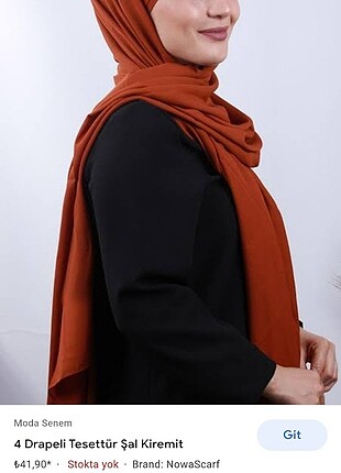 Ürün hazır şal