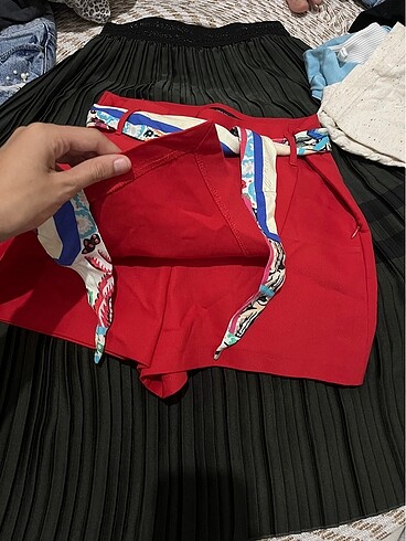 Zara Kırmızı zara etek