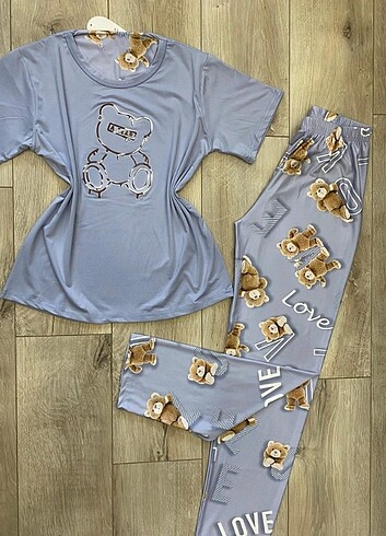 Diğer Bayan Kısa Kollu Pijama Takımı 