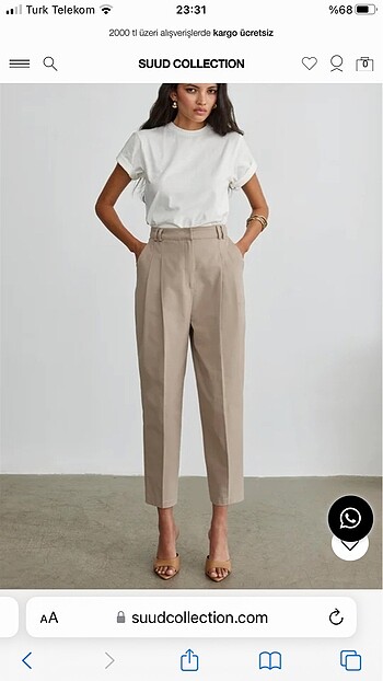 Suud Collection Suud collection pantolon