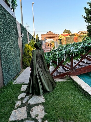 s Beden haki Renk Çalıkuşu Abiye