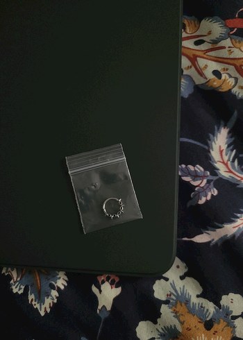 Çelik septum Piercing Sıfır - Görsel 2