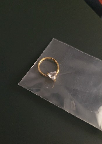 Taşlı Septum piercing küpe - Görsel 3