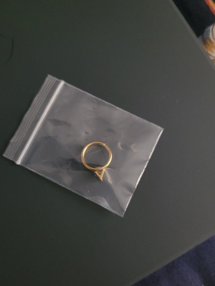 Taşlı Septum piercing küpe - Görsel 4