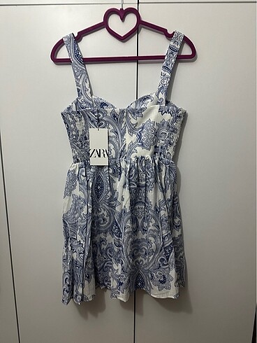 xs Beden çeşitli Renk Zara Desenli Mini elbise