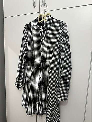 H&M Mini Gömlek Elbise