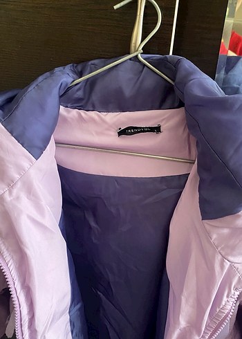 Lila Midi Kadın Kışlık Mont - Görsel 2