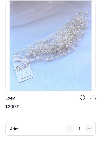 Pelin Akgül Gelin Tacı - Görsel 3