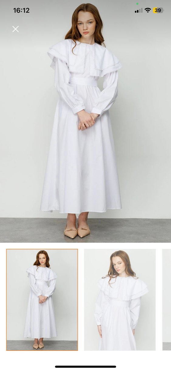 Hoopstore beyaz elbise - Görsel 3