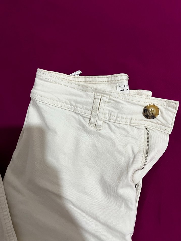 Beyaz palazzo jean - Görsel 5