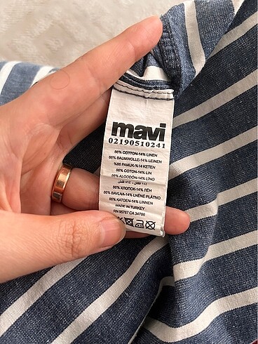 Mavi denim gömlek - Görsel 9