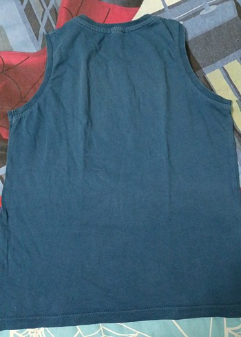 Erkek Çocuk Mavi Baskılı Atlet - Görsel 2