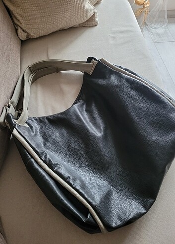 Defacto deri görünümlü kol çantası