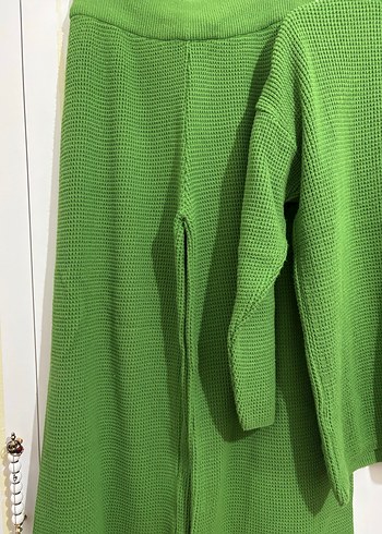 Yeşil Triko Kadın Kazak Takımı - Görsel 3