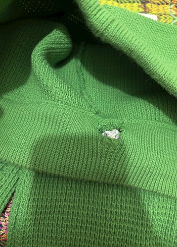 Yeşil Triko Kadın Kazak Takımı - Görsel 5