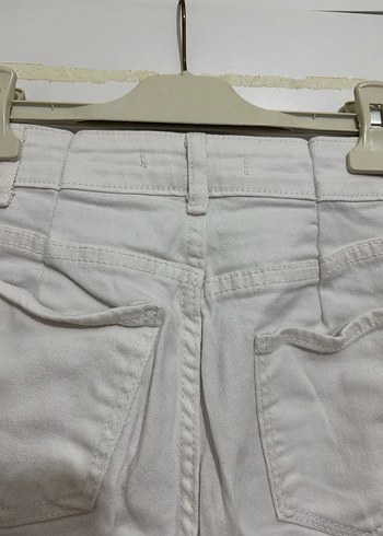 Beyaz Kadın Regular Fit Jean - Görsel 4