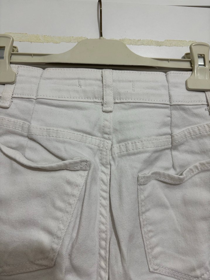 Beyaz Kadın Regular Fit Jean - Görsel 4