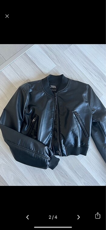 Zara ZARA DERİ BOMBER